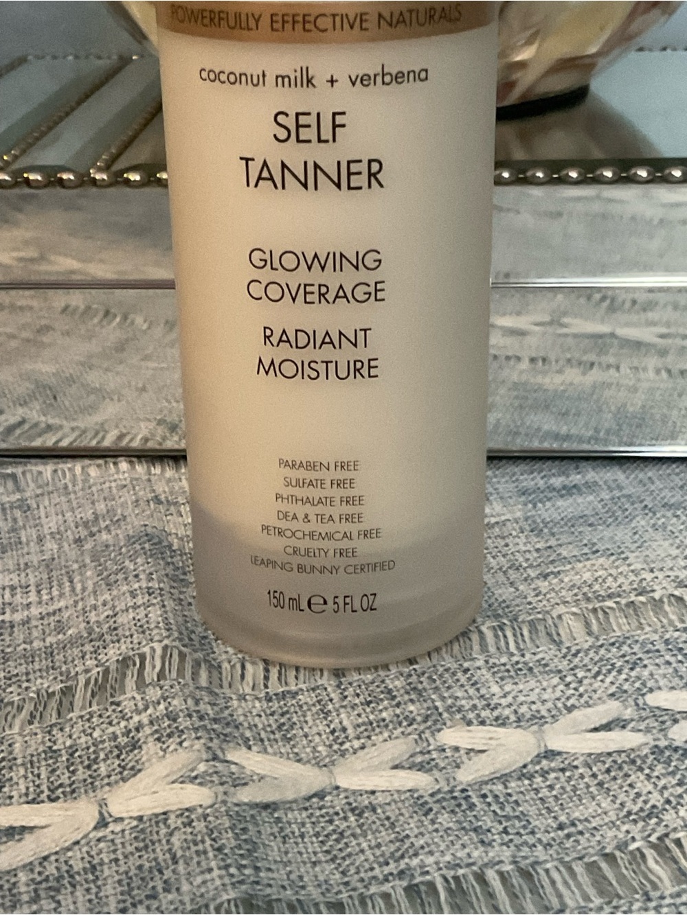 Set of 2Whish Self Tanner with Radiant Moisture, Coconut Verbena scent